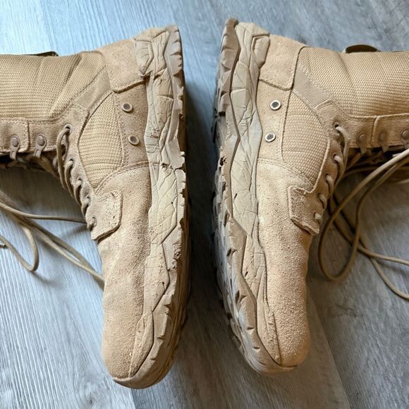 Merrell Combat Boots Tan Men’s 11 Used Condition - Picture 2 of 8